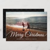 メリークリスマス | 4枚の写真 | 7x5 シーズンカード (正面/裏面)