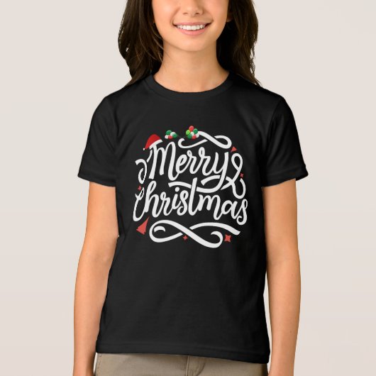 メリークリスマス–61039 トライブレンドＴシャツ (正面)