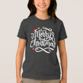 メリークリスマス-61039 トライブレンドＴシャツ (正面)