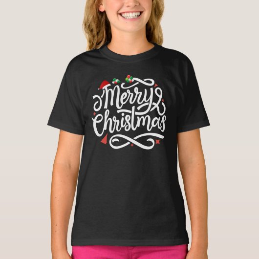メリークリスマス-61039 Tシャツ (正面)