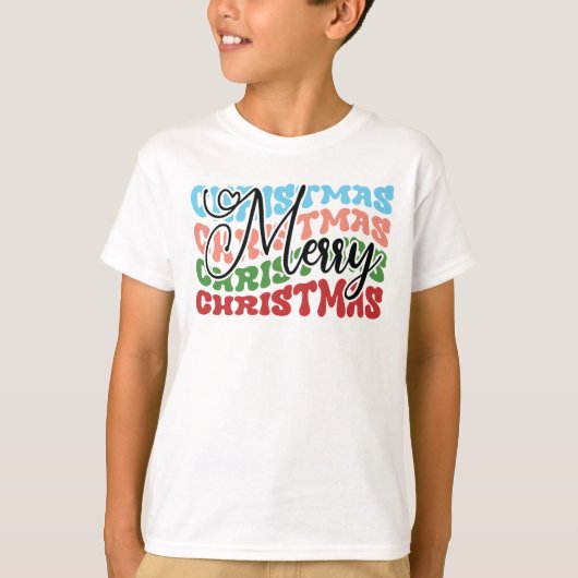 メリークリスマス–79232 Tシャツ (正面)