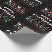 メリークリスマス – ASLアメリカ手話I ラッピングペーパー (角)