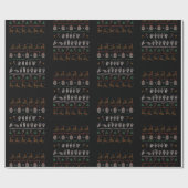 メリークリスマス – ASLアメリカ手話II ラッピングペーパー (フラット)