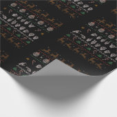 メリークリスマス – ASLアメリカ手話II ラッピングペーパー (角)