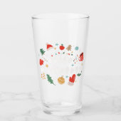 メリークリスマス – ASLアメリカ手話III タンブラーグラス (正面)