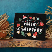 メリークリスマス – ASLアメリカ手話III フォトプラーク (側面)