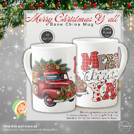 メリークリスマス Bone China マグカップ