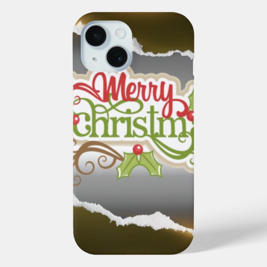 メリークリスマス Case-Mate iPhoneケース (裏面)