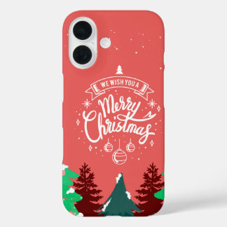 メリークリスマス iPhone 16ケース