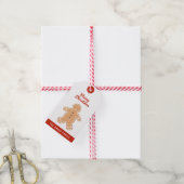 メリークリスマス | Gingerbread Cookieのギフトラベル ギフトタグ (より糸付き)