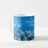 メリークリスマス。 Greeting.Name. コーヒーマグカップ (正面左)