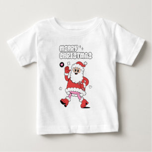 メリークリスマス – Groovy Santa Strut ベビーTシャツ