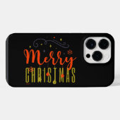 メリークリスマス iPhoneケース (裏面横)