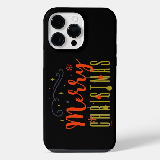 メリークリスマス iPhoneケース (裏面)