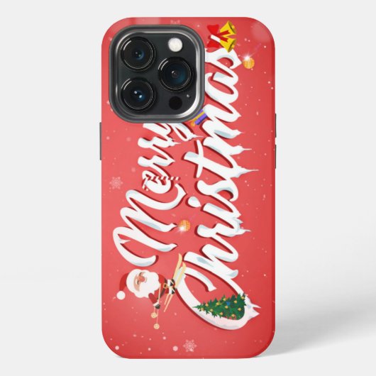 メリークリスマス iPhoneケース (裏面)
