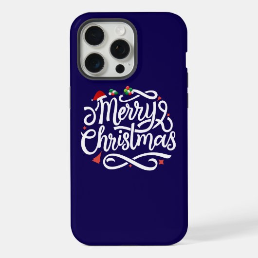 メリークリスマス iPhoneケース (裏面)