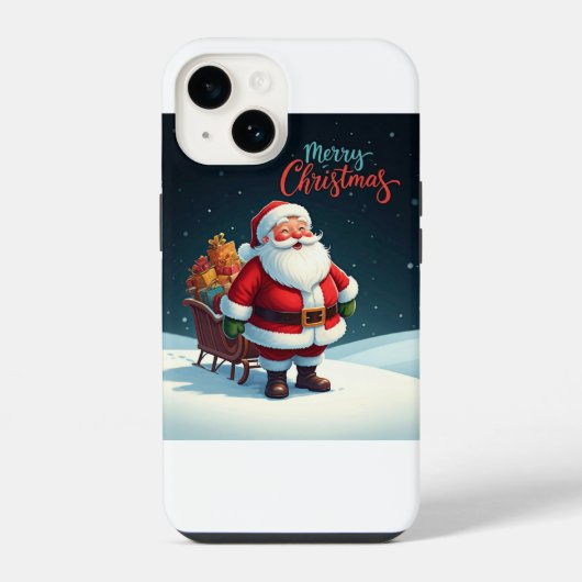 メリークリスマス iPhoneケース (裏面)