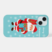 メリークリスマス iPhone 15ケース (裏面横)