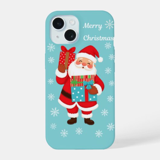 メリークリスマス iPhone 15ケース (裏面)