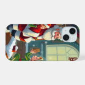 メリークリスマス iPhone 15ケース (裏面横)