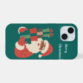 メリークリスマス iPhone 15ケース (裏面横)