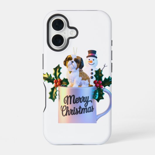 メリークリスマス iPhone 16ケース (裏面)