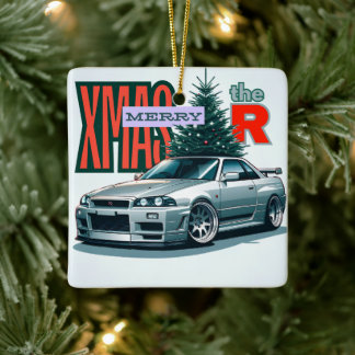 メリークリスマス – (JDM Legends) セラミックオーナメント