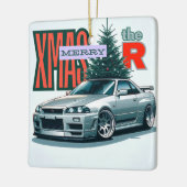 メリークリスマス – (JDM Legends) セラミックオーナメント (左)