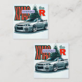 メリークリスマス – (JDM Legends) ノートカード (正面/裏面)