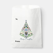 メリークリスマス – Kashubian素晴らしクリスマスツリー フェイバーバッグ (正面)