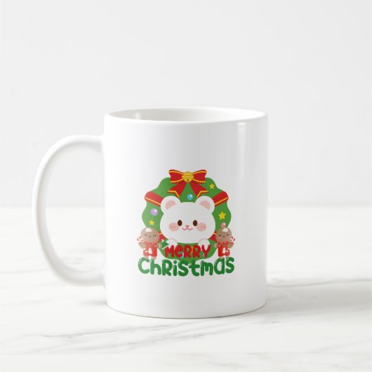 メリークリスマス - MerryChirstmas_228 コーヒーマグカップ (左)