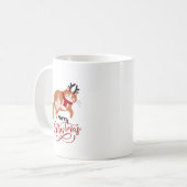 メリークリスマス - MerryChirstmas_257 コーヒーマグカップ (正面左)