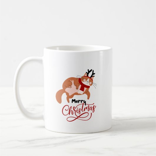 メリークリスマス - MerryChirstmas_257 コーヒーマグカップ (左)