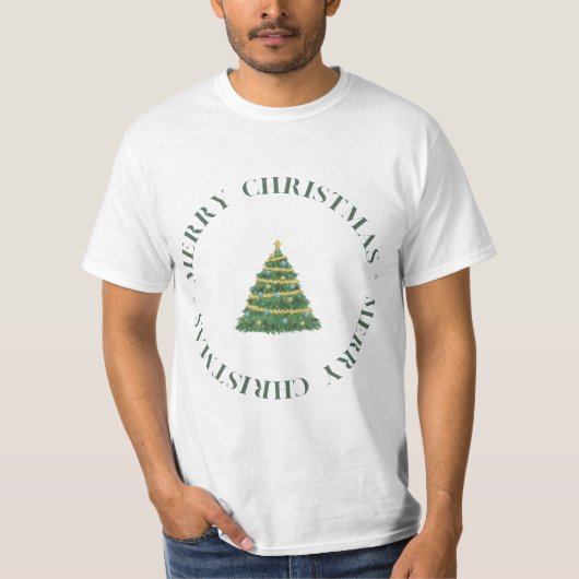 メリークリスマス - MerryChirstmas_325 Tシャツ (正面)