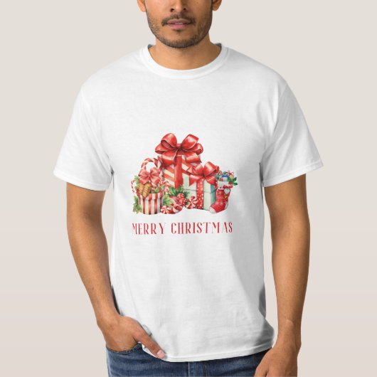 メリークリスマス - MerryChirstmas_36 Tシャツ (正面)