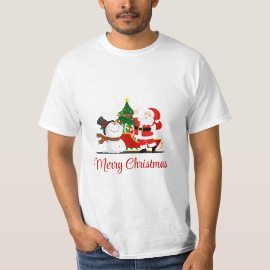 メリークリスマス - MerryChirstmas_38 Tシャツ (正面)