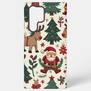 メリークリスマス SAMSUNG GALAXY S22 ULTRAケース