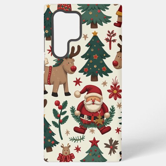 メリークリスマス SAMSUNG GALAXYケース (裏面)