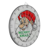 「メリークリスマス」 SANTA ダーツボード (正面左)