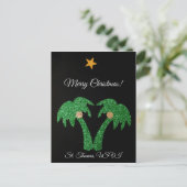 メリークリスマス、St。トマスUSVI シーズンポストカード (スタンド正面)
