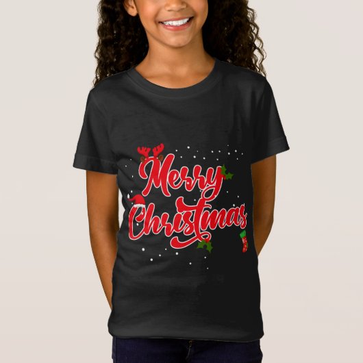 メリークリスマス Tシャツ (正面)