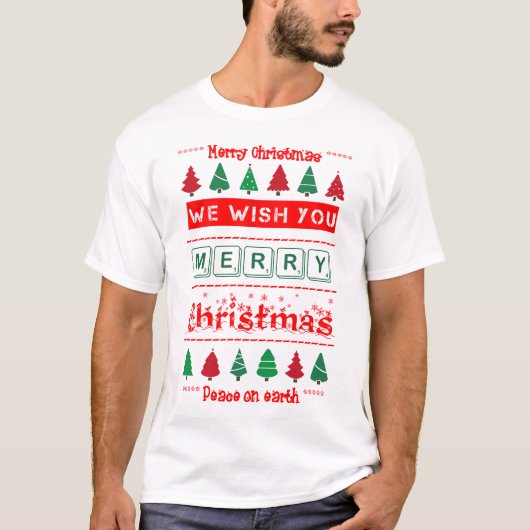 メリークリスマス Tシャツ (正面)