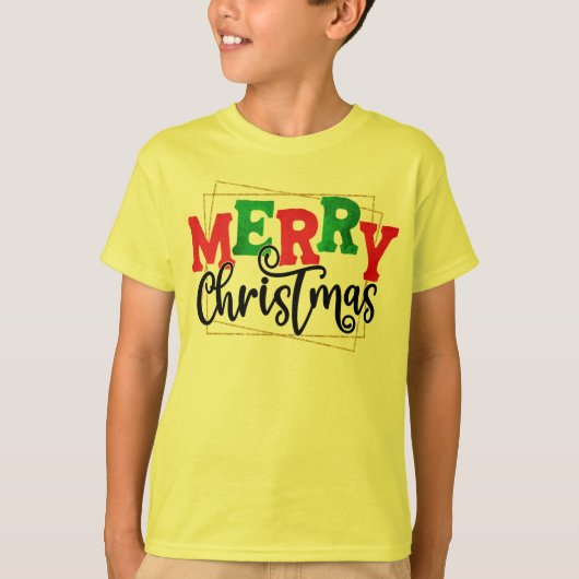 メリークリスマス Tシャツ (正面)