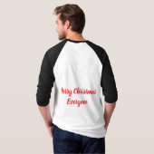メリークリスマス Tシャツ (裏面フル)