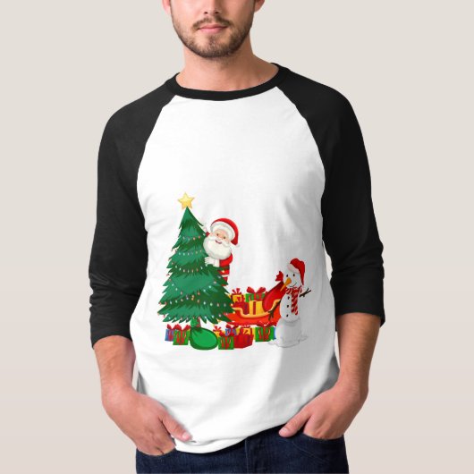 メリークリスマス Tシャツ (正面)