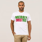 メリークリスマス Tシャツ (正面フル)