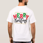 メリークリスマス Tシャツ (裏面)