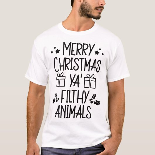メリークリスマス Tシャツ (正面)
