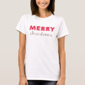 メリークリスマス Tシャツ (正面)