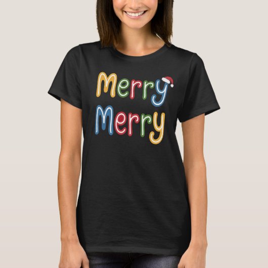 メリークリスマス Tシャツ (正面)